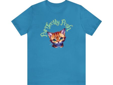 Abyssinian Elegance: "Purrfectly Posh" Women's T-shirt