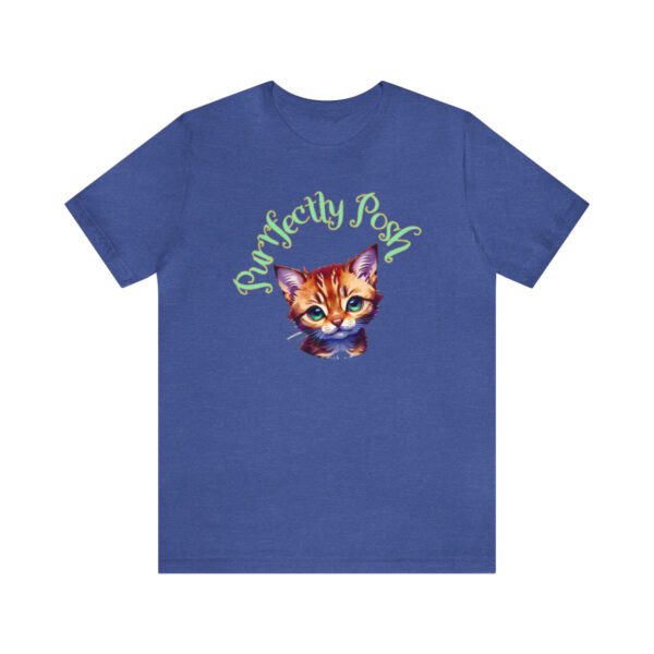 Abyssinian Elegance: "Purrfectly Posh" Women's T-shirt - Image 7