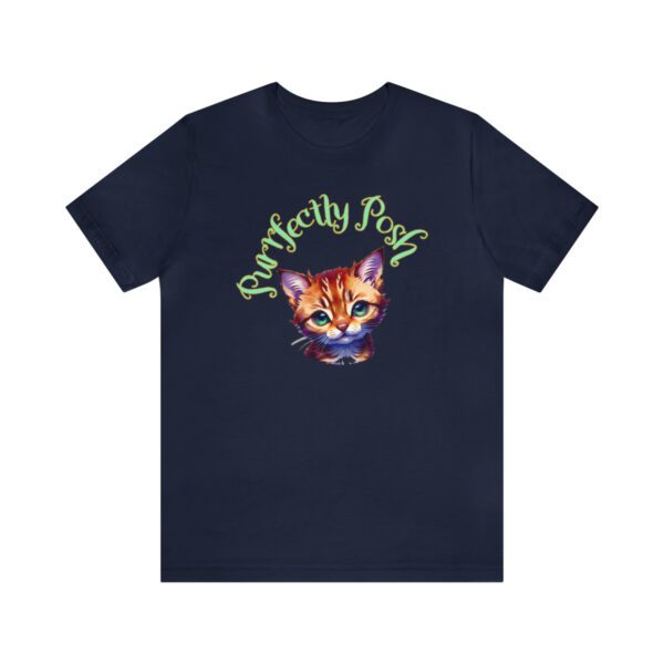 Abyssinian Elegance: "Purrfectly Posh" Women's T-shirt - Image 9