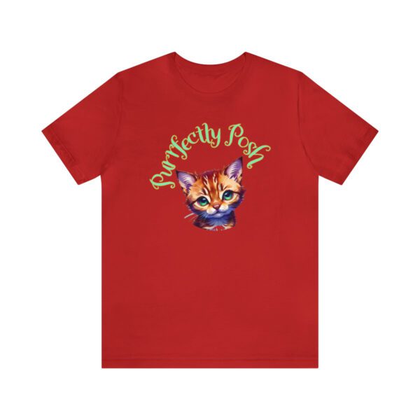 Abyssinian Elegance: "Purrfectly Posh" Women's T-shirt - Image 12