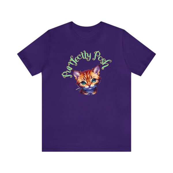 Abyssinian Elegance: "Purrfectly Posh" Women's T-shirt - Image 13