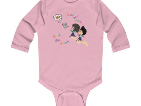 "Chase Your Passion, Catch Your Dreams" Infant Long Sleeve Bodysuit