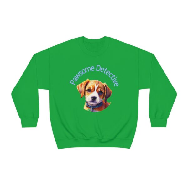 Beagle on The Case: "Pawsome Detective" Women's Crewneck Sweatshirt - Image 6