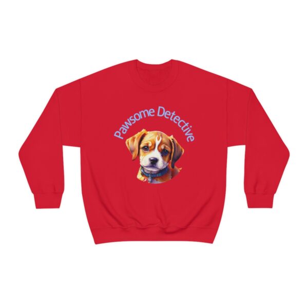 Beagle on The Case: "Pawsome Detective" Women's Crewneck Sweatshirt - Image 8