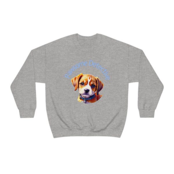 Beagle on The Case: "Pawsome Detective" Women's Crewneck Sweatshirt - Image 9