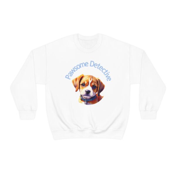 Beagle on The Case: "Pawsome Detective" Women's Crewneck Sweatshirt - Image 10