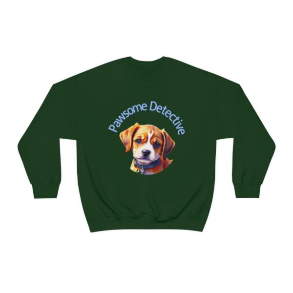 Beagle on The Case: "Pawsome Detective" Women's Crewneck Sweatshirt - Image 5