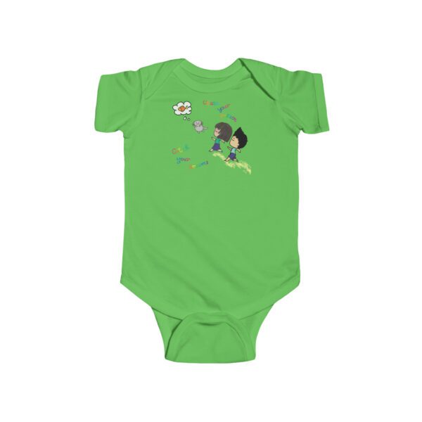 "Chase Your Passion, Catch Your Dreams" Infant Bodysuit - Image 5