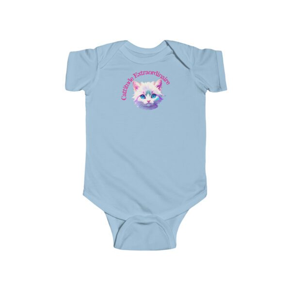 Elegant Ragdoll Serenity: "Cuteness Extraordinaire" Infant Bodysuit - Image 5