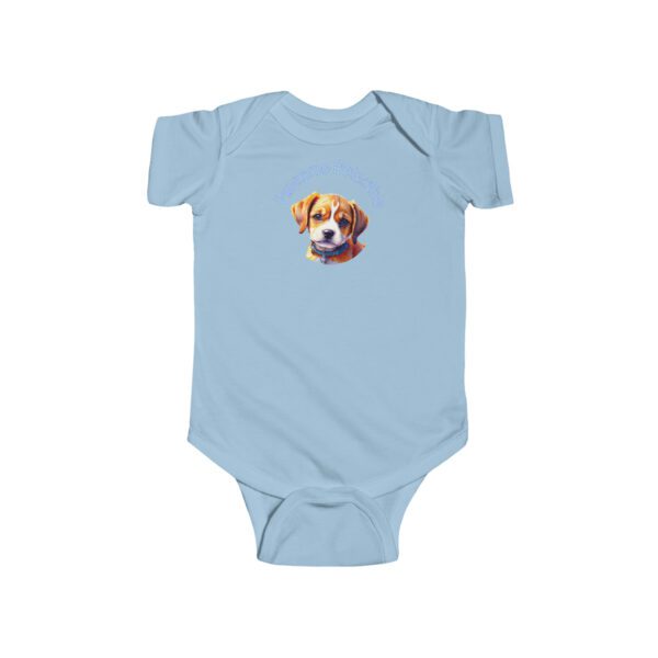 Beagle On The Case:  "Pawsome Detective" Infant Bodysuit - Image 6