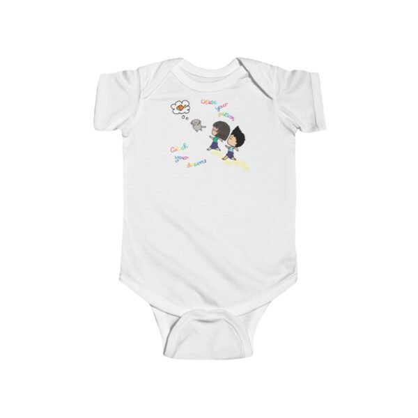 "Chase Your Passion, Catch Your Dreams" Infant Bodysuit - Image 2