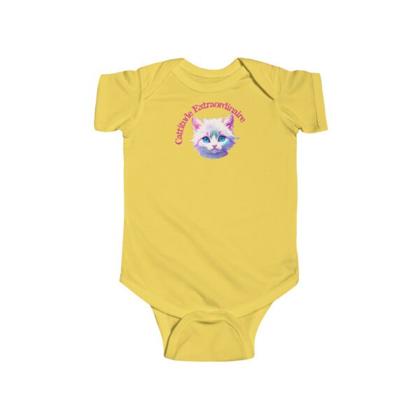 Elegant Ragdoll Serenity: "Cuteness Extraordinaire" Infant Bodysuit - Image 3