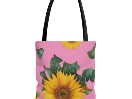 Sunflower Print Tote Bag