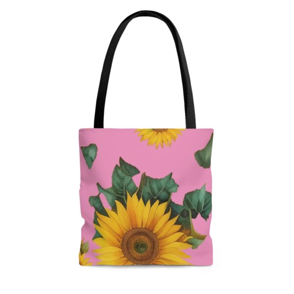 Sunflower Print Tote Bag