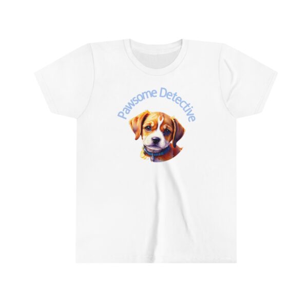 Beagle On The Case:  "Pawsome Detective" Children's T-shirt - Image 17