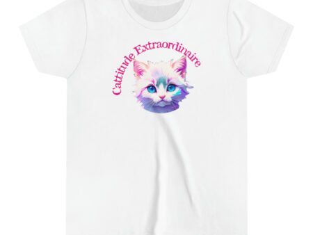 Elegant Ragdoll Serenity: "Cuteness Extraordinaire" Children's T-shirt