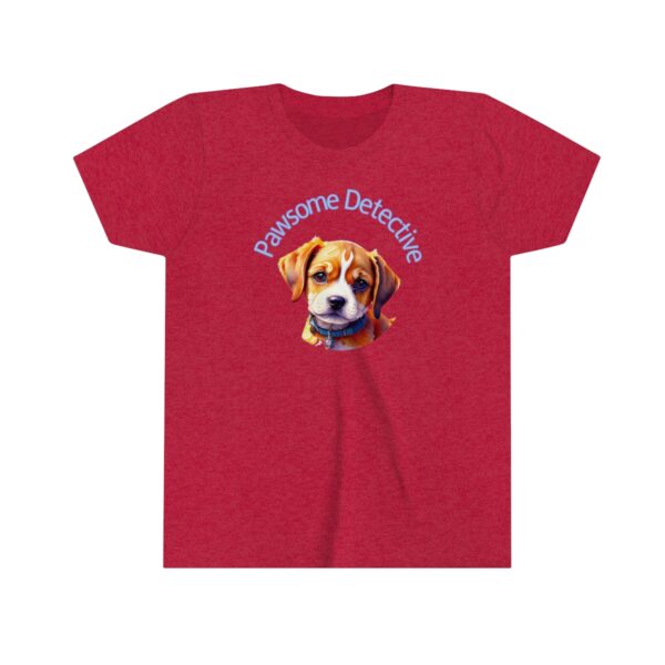 Beagle On The Case:  "Pawsome Detective" Children's T-shirt - Image 14