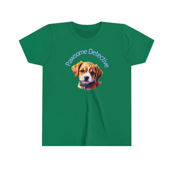 Beagle On The Case:  "Pawsome Detective" Children's T-shirt - Image 11