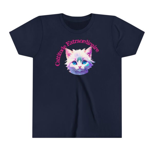 Elegant Ragdoll Serenity: "Cuteness Extraordinaire" Children's T-shirt - Image 8