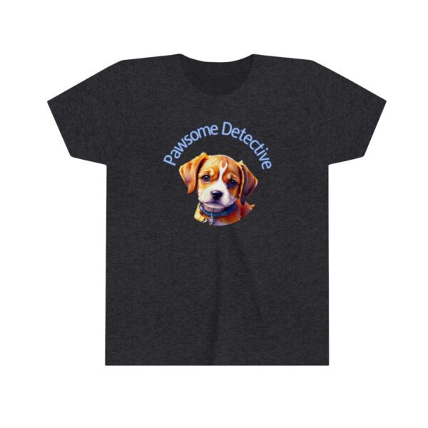 Beagle On The Case:  "Pawsome Detective" Children's T-shirt - Image 4