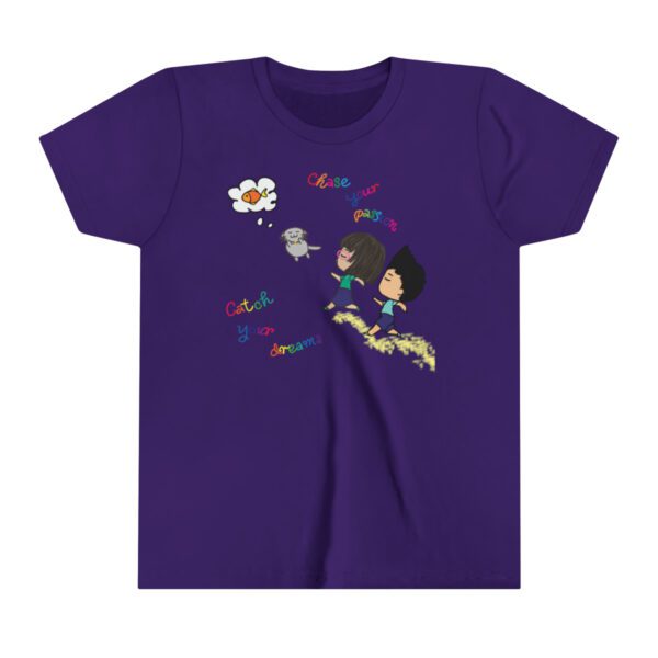 "Chase Your Passion, Catch Your Dreams" Children's T-shirt - Image 15