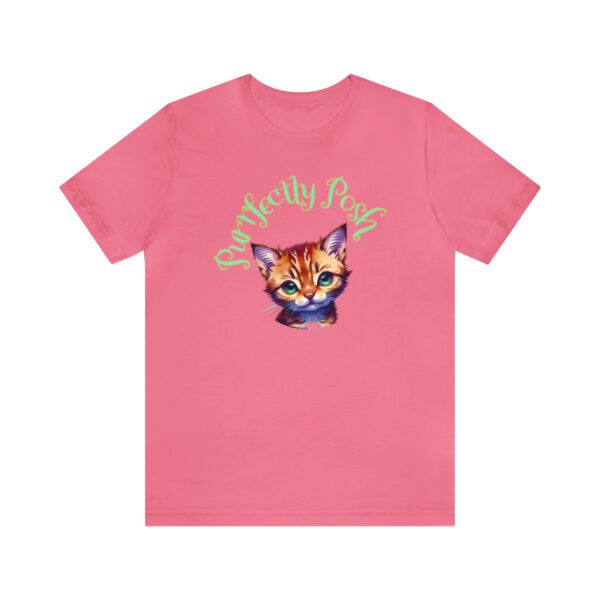 Abyssinian Elegance: "Purrfectly Posh" Women's T-shirt - Image 4