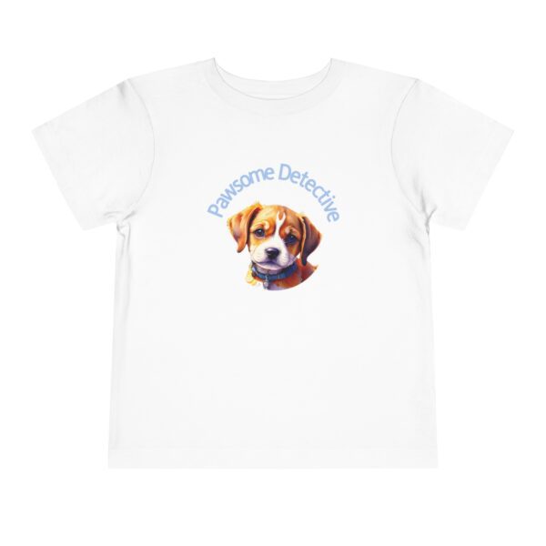 Beagle on The Case: "Pawsome Detective" Toddler's T-shirt - Image 12