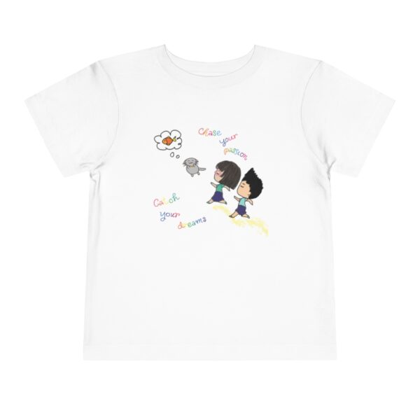 "Chase Your Passion, Catch Your Dreams" Toddler's T-shirt - Image 12