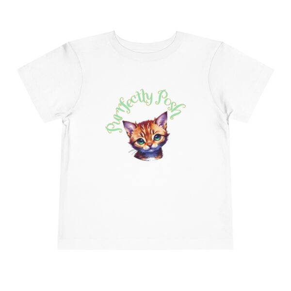 Abyssinian Elegance: “Purrfectly Posh” Toddler's T-shirt - Image 10