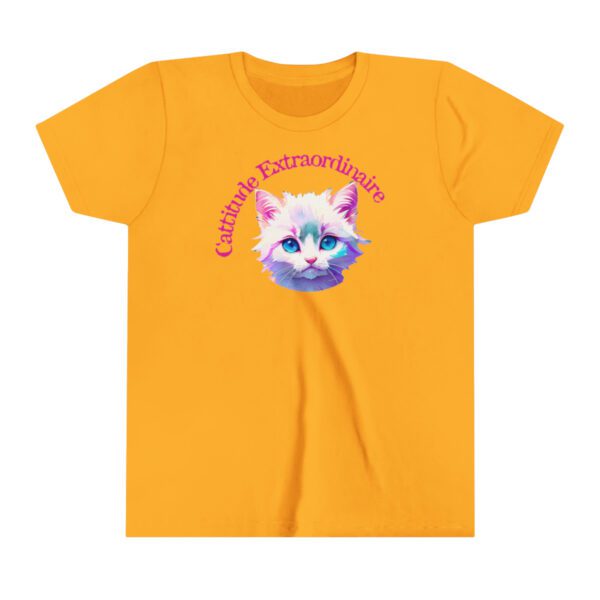 Elegant Ragdoll Serenity: "Cuteness Extraordinaire" Children's T-shirt - Image 4