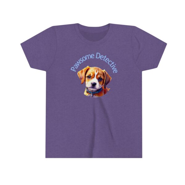 Beagle On The Case:  "Pawsome Detective" Children's T-shirt - Image 9