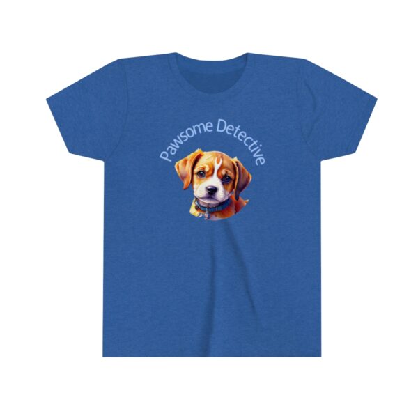 Beagle On The Case:  "Pawsome Detective" Children's T-shirt - Image 16