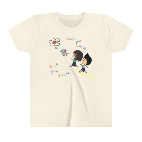 "Chase Your Passion, Catch Your Dreams" Children's T-shirt - Image 13