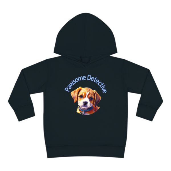 Beagle On The Case:  "Pawsome Detective" Children's Fleece Hoodie - Image 4