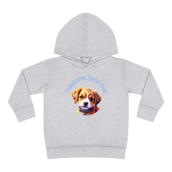 Embark on a whimsical adventure with the "Beagle on The Case: Pawsome Detective" design on this children's fleece hoodie, be your own detective!