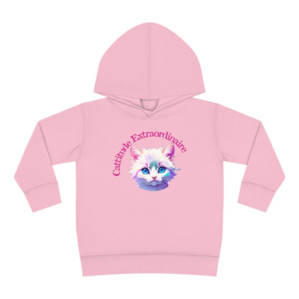 Elegant Ragdoll Serenity: "Cuteness Extraordinaire" Children's Fleece Hoodie