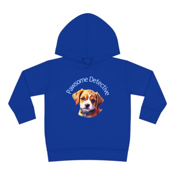 Beagle On The Case:  "Pawsome Detective" Children's Fleece Hoodie - Image 7