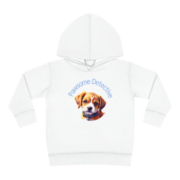 Beagle On The Case:  "Pawsome Detective" Children's Fleece Hoodie - Image 8