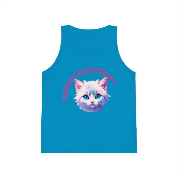 Elegant Ragdoll Serenity: "Cuteness Extraordinaire" Children's Tank Top - Image 4