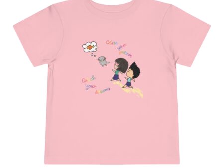 Chase your passion, catch your dreams! design for toddler's t-shirts