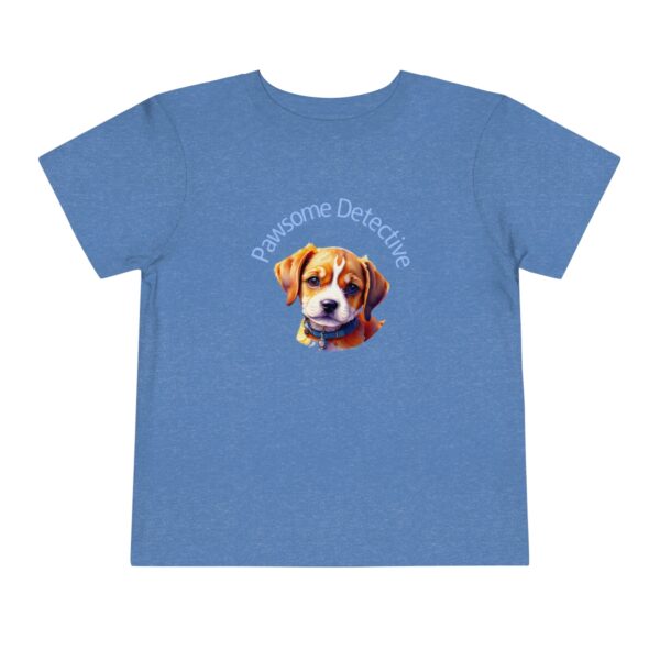 Beagle on The Case: "Pawsome Detective" Toddler's T-shirt - Image 4