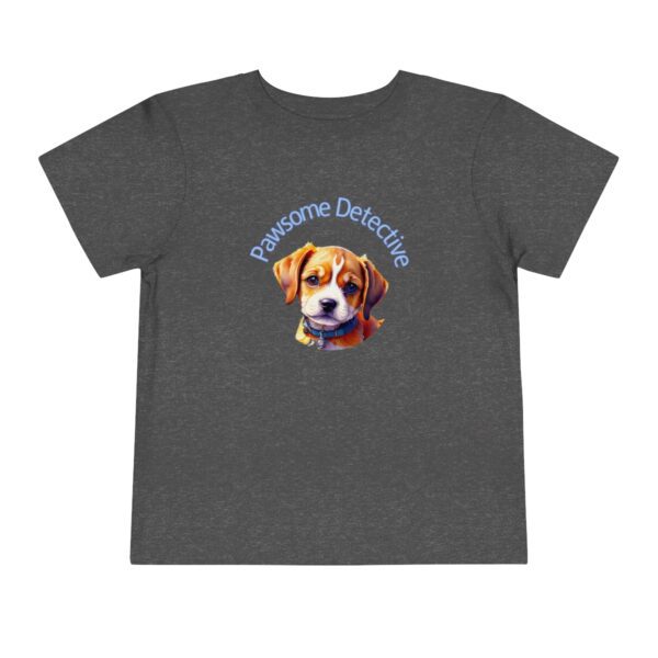 Beagle on The Case: "Pawsome Detective" Toddler's T-shirt - Image 3