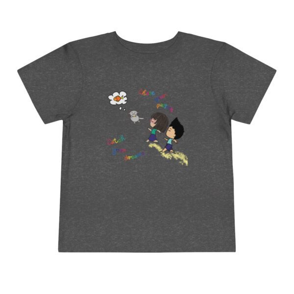 "Chase Your Passion, Catch Your Dreams" Toddler's T-shirt - Image 3