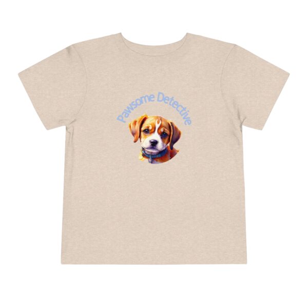 Beagle on The Case: "Pawsome Detective" Toddler's T-shirt - Image 5