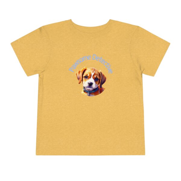 Beagle on The Case: "Pawsome Detective" Toddler's T-shirt - Image 6