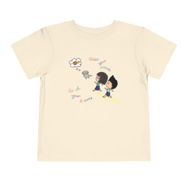 "Chase Your Passion, Catch Your Dreams" Toddler's T-shirt - Image 8