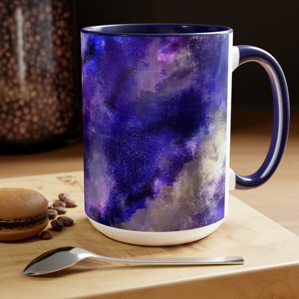 Galactic Dreams Abstract Art Coffee Mug