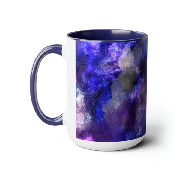 Galactic Dreams Abstract Art Coffee Mug - Image 2