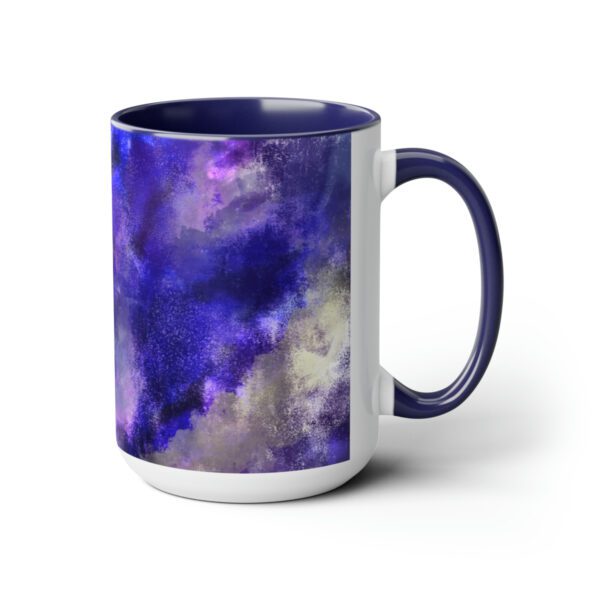 Galactic Dreams Abstract Art Coffee Mug - Image 4