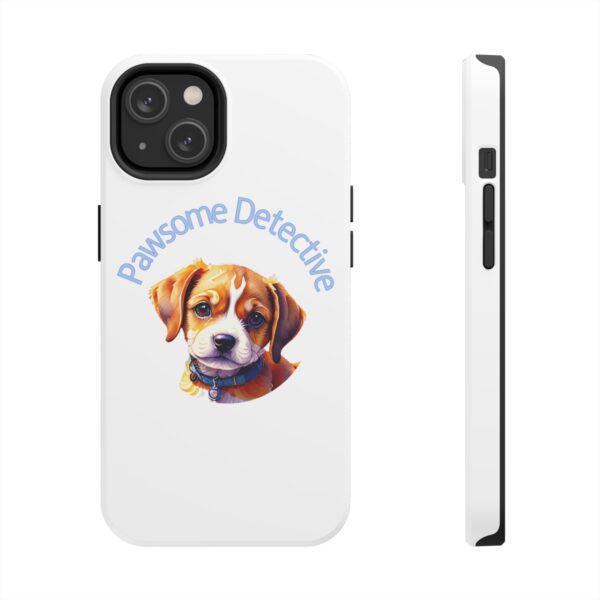 Beagle on the Case: "Pawsome Detective" Phone Cases for iPhone